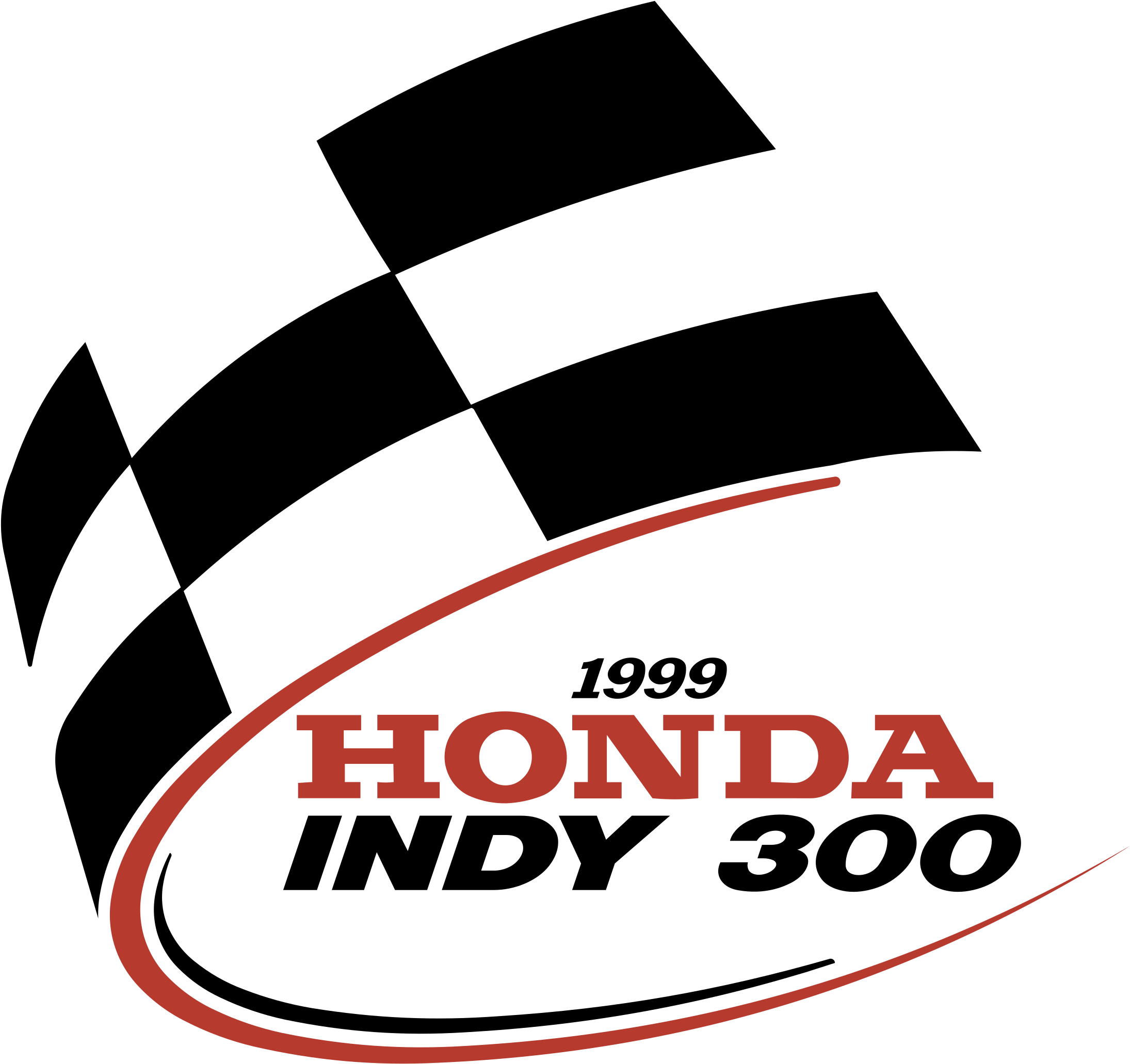 Honda Indy 300 Logo Png Transparent - Vector Logo Honda Motor Clipart (2400x2400), Png Download