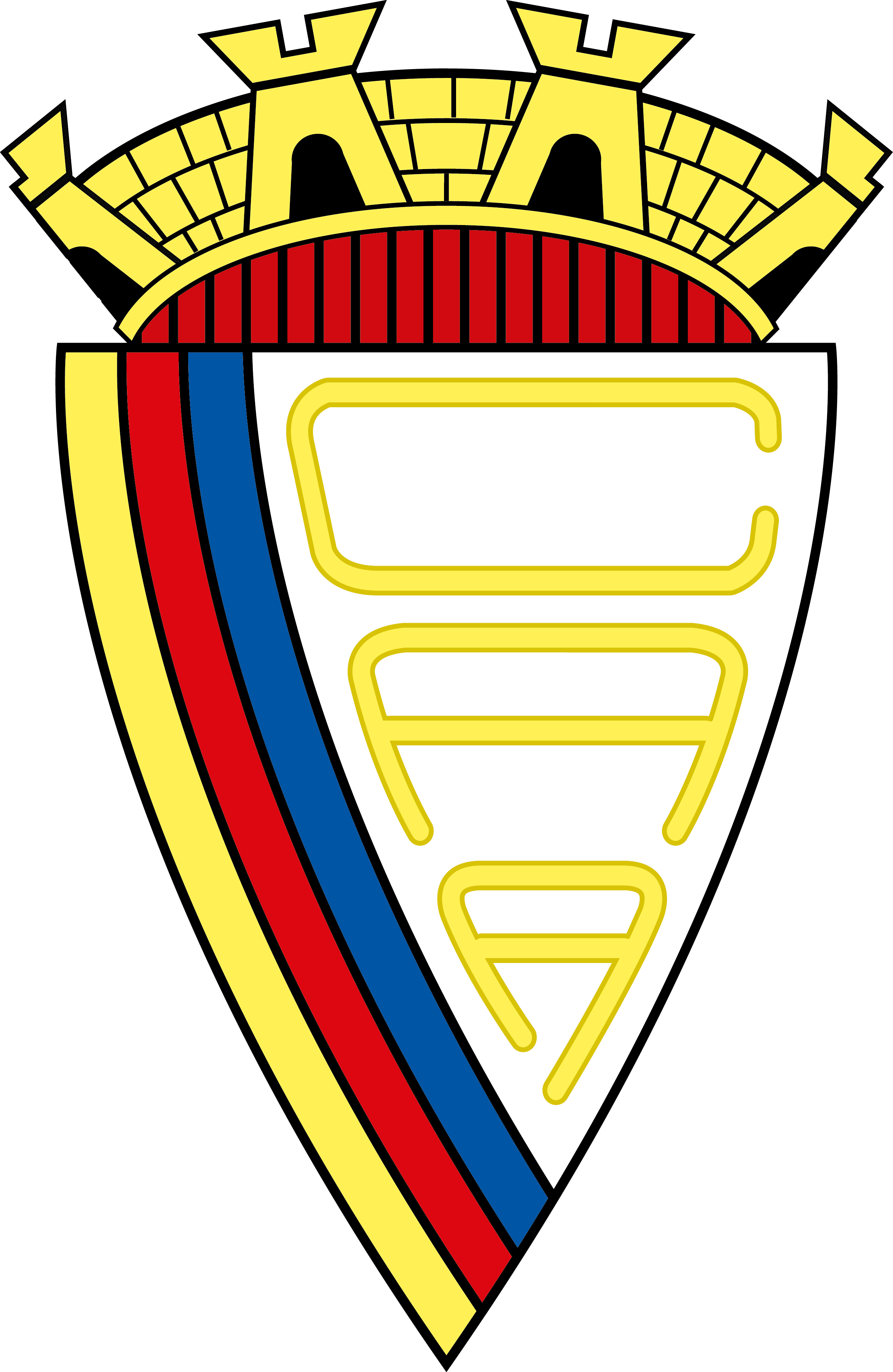 Caa - Atletico Aldenovense Clipart (2520x3871), Png Download