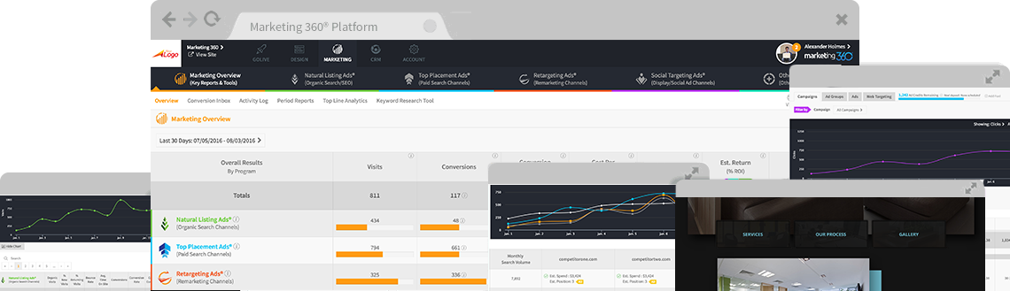 Everything You Need From Marketing To Crm - Utility Software Clipart (1140x329), Png Download