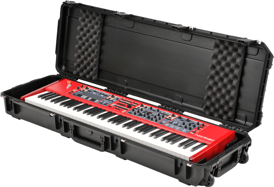 Estuche Para Piano 61 Teclas Clipart (1200x611), Png Download