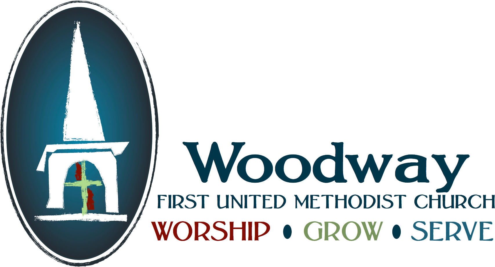 Woodway First United Methodist - Emblem Clipart (1760x960), Png Download