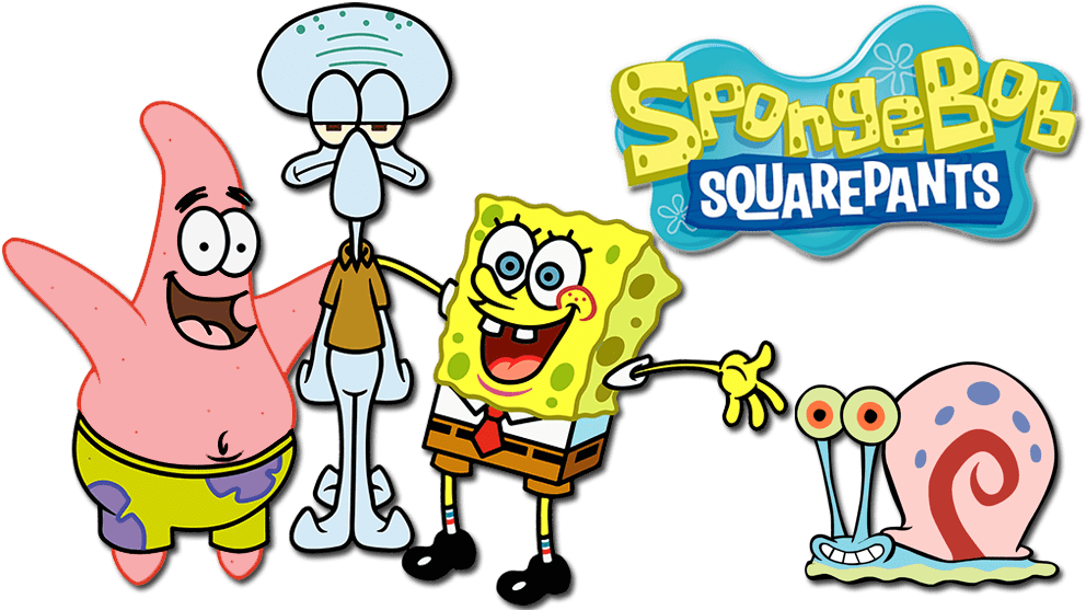 Spongebob Squarepants Clipart (1000x562), Png Download
