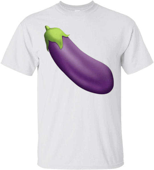 Eggplant Emoji Tee Shirt Https - Eggplant Clipart (600x600), Png Download