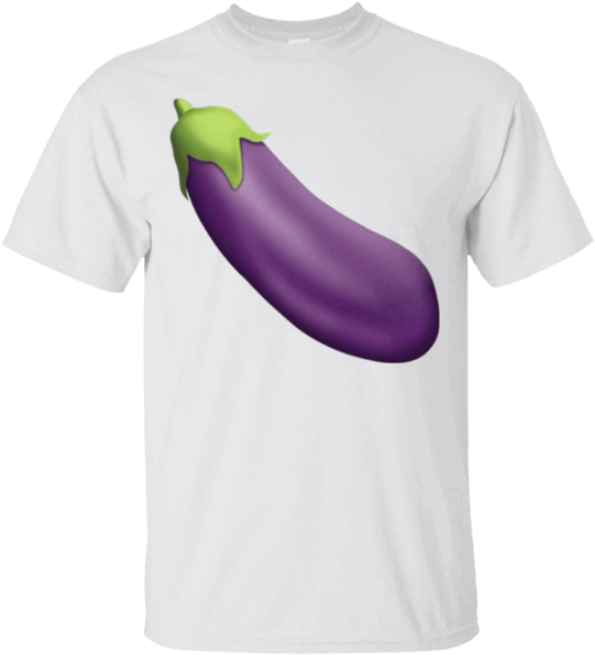 Eggplant Emoji Tee Shirt Https Eggplant Clipart Large Size Png