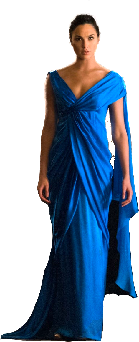 Png Mulher Maravilha - Gown Clipart (887x1200), Png Download