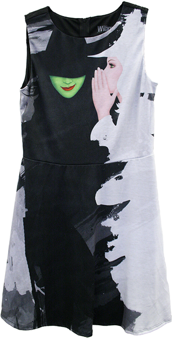 Wicked The Musical Outfits Clipart (750x750), Png Download