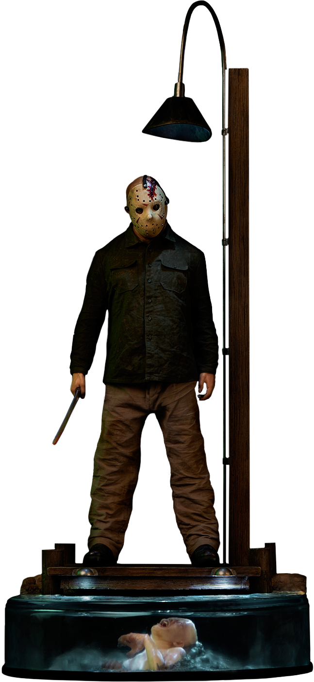 Friday The 13th - 1 3 Jason Voorhees Clipart (647x1404), Png Download