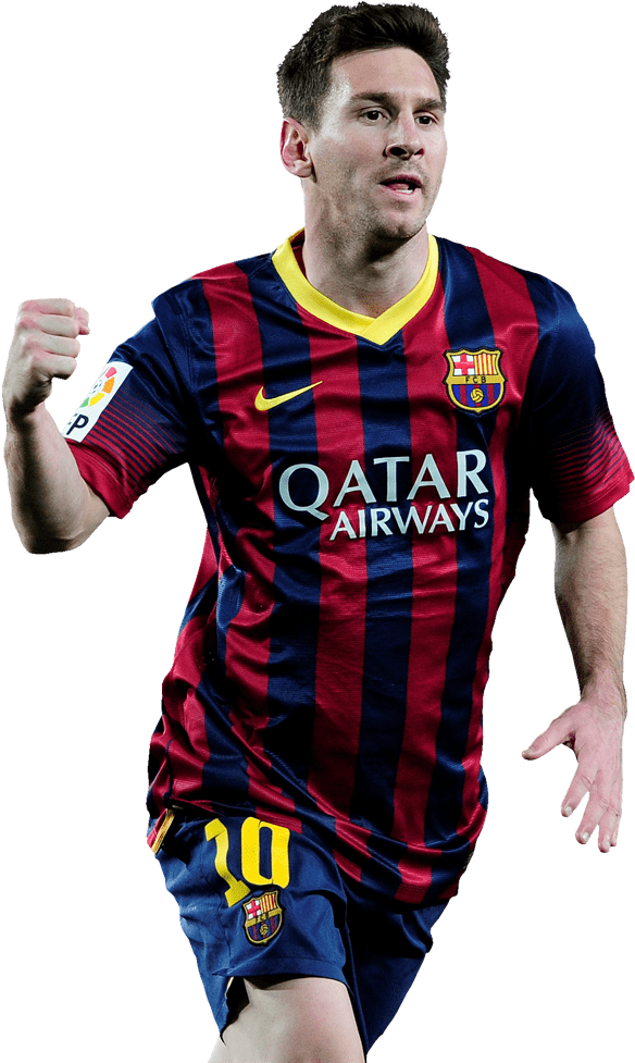 Barcelona Lionel Messi - Transparent Messi Png Clipart (817x977), Png Download