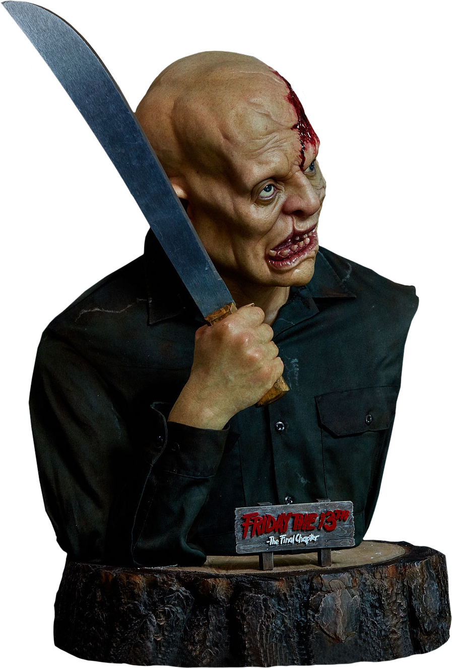 Friday The 13th - Friday The 13th Part 4 Bust Clipart (897x1323), Png Download