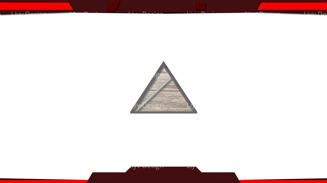 Picture - Free Twitch Overlay Red Clipart (1100x618), Png Download