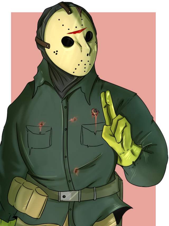 Jason Horror Pictures, Jason Voorhees, Friday The 13th, - Soldier Clipart (640x856), Png Download