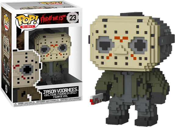 1 Of - Funko Pop 8 Bit Jason Clipart (600x600), Png Download