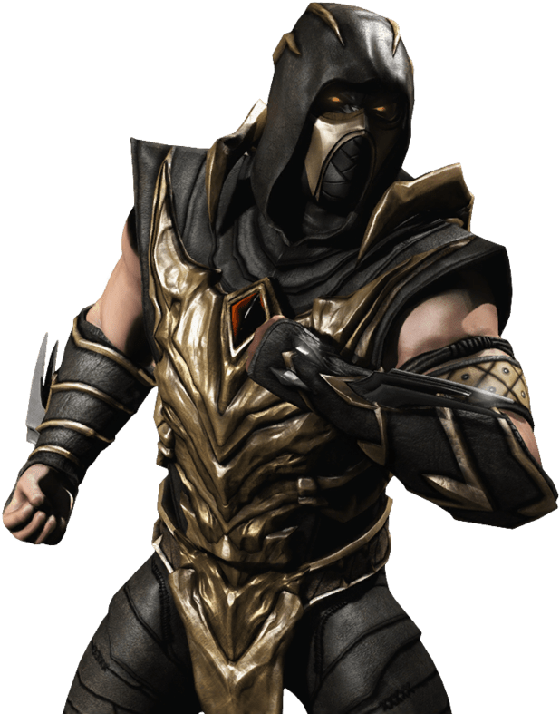 Scorpion Mortal Kombat X Png Clipart (894x894), Png Download