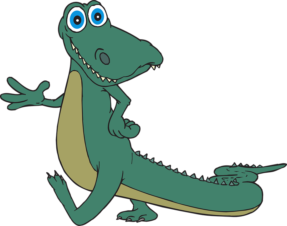 Tail Clipart Alligator - Crocodile Clipart - Png Download (917x720), Png Download