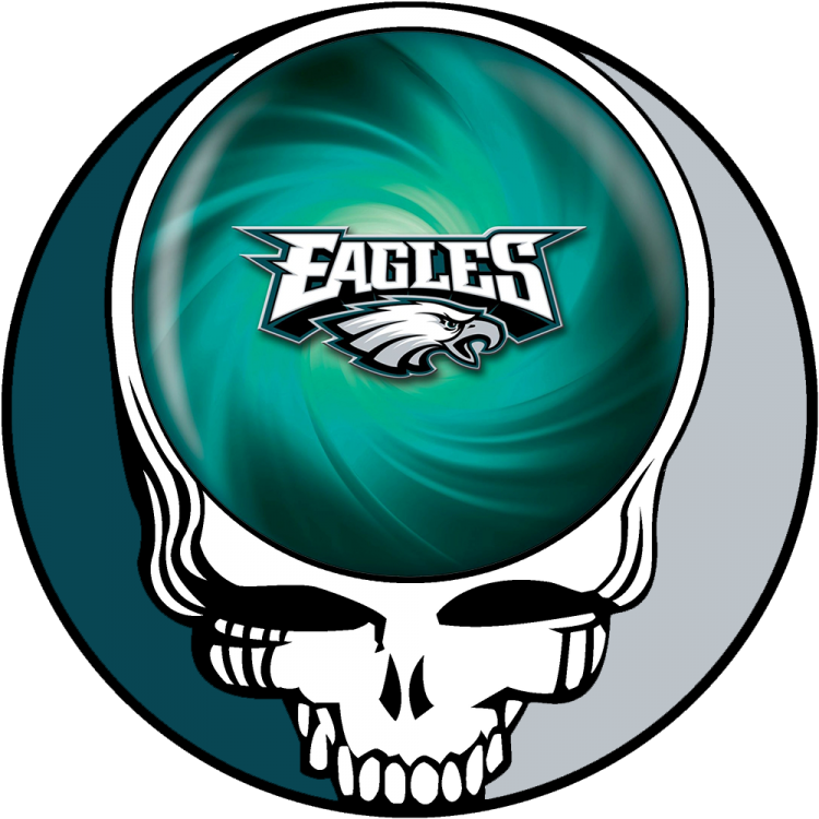 Philadelphia Eagles Wall Decals - Grateful Dead Philadelphia Eagles Clipart (750x750), Png Download