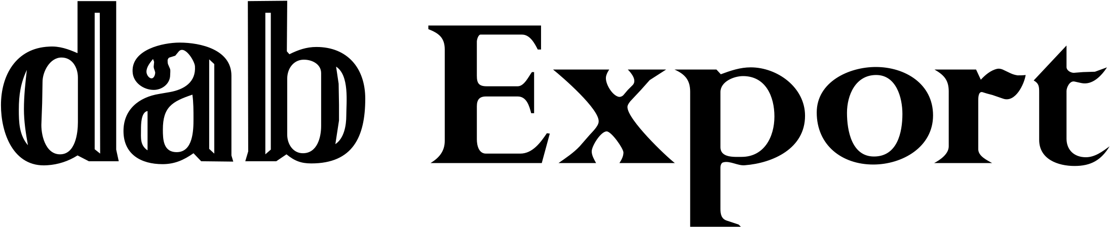 Dab Export Logo Png Transparent - Calligraphy Clipart (2400x2400), Png Download