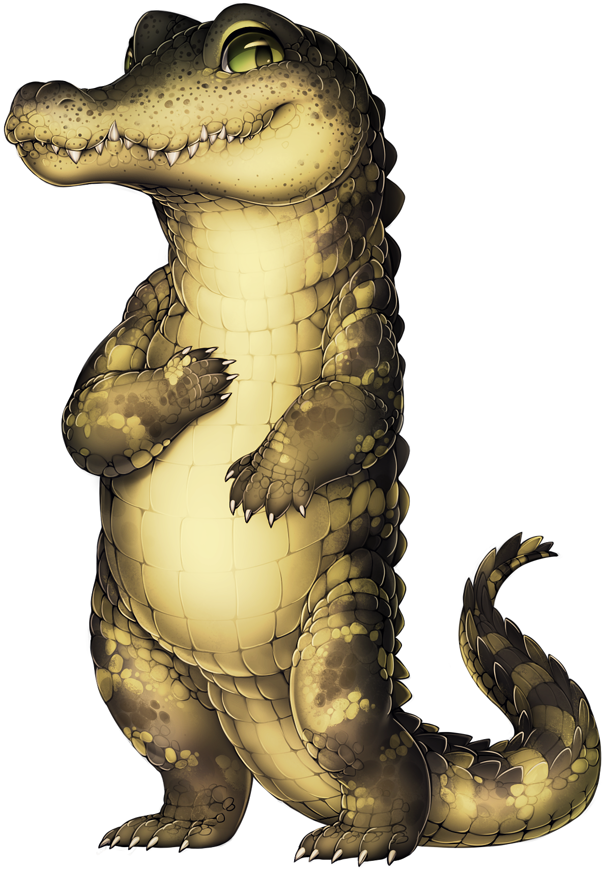 Dzhds2a - Alligator Furry Clipart (1305x1800), Png Download