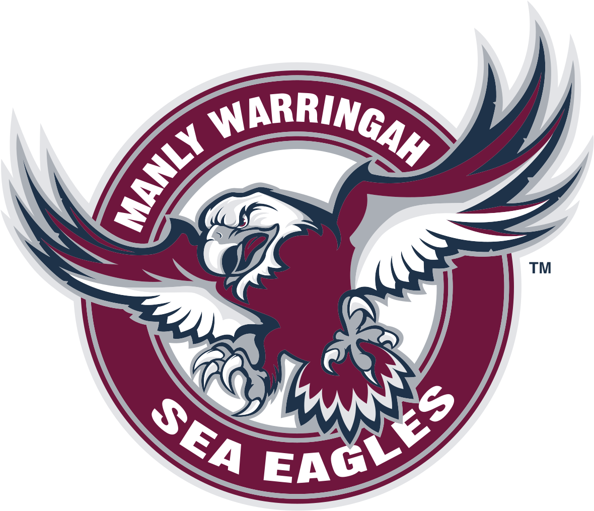 Eagles Logo Png Clipart (885x768), Png Download