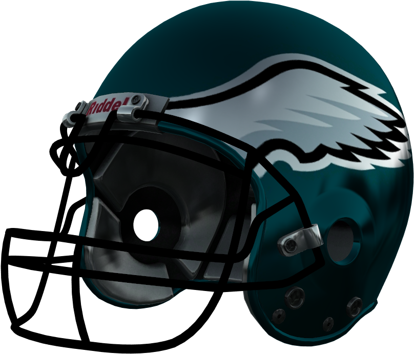 Philadelphia Eagles Speed Replica Helmet - New England Patriots Helmet Png Clipart (1280x720), Png Download