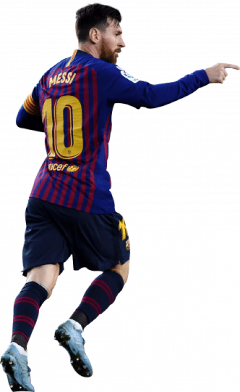 Free Png Download Lionel Messi Png Images Background - Kick Up A Soccer Ball Clipart (480x781), Png Download