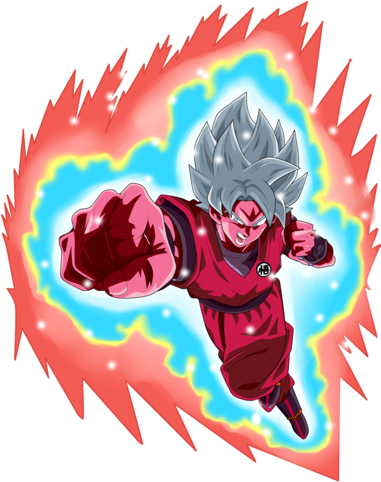 Goku Super Saiyan Blue Kaioken X10 By Chronofz Clipart (775x980), Png Download