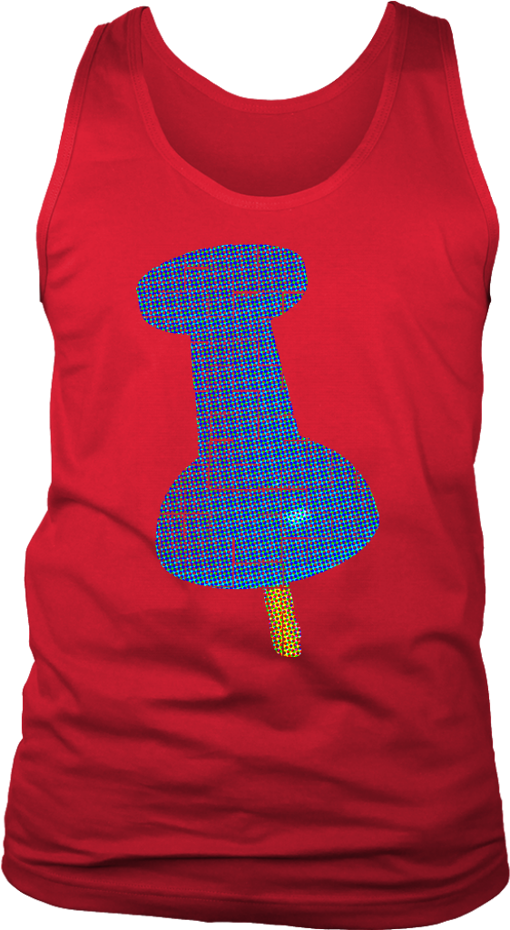 Thumbtack Tank - Happy Birthday - Zodiac - Legends - Shirt Clipart (562x1025), Png Download
