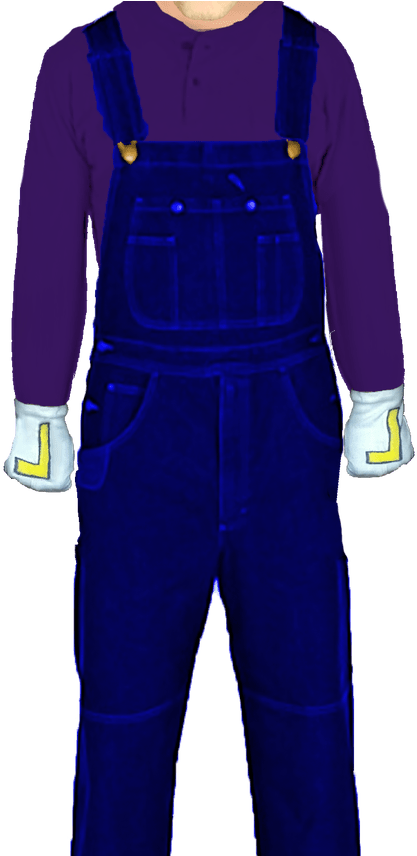 Real Life Waluigi - Fictional Character Clipart (1368x855), Png Download