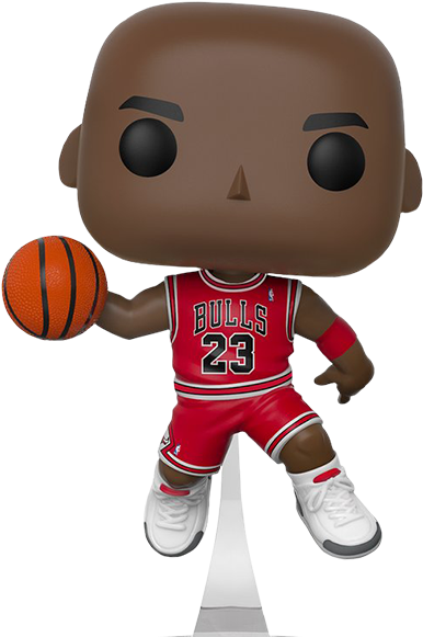Chicago Bulls - Pop Nba Bulls Michael Jordan Clipart (600x600), Png Download