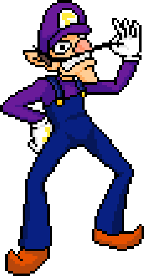 Waluigi - Wario And Waluigi Clipart (1200x1152), Png Download