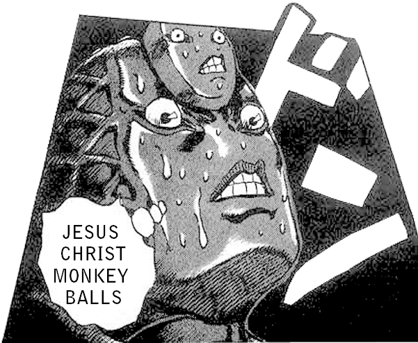 [ Img] - Jojo Png Meme Clipart (600x524), Png Download
