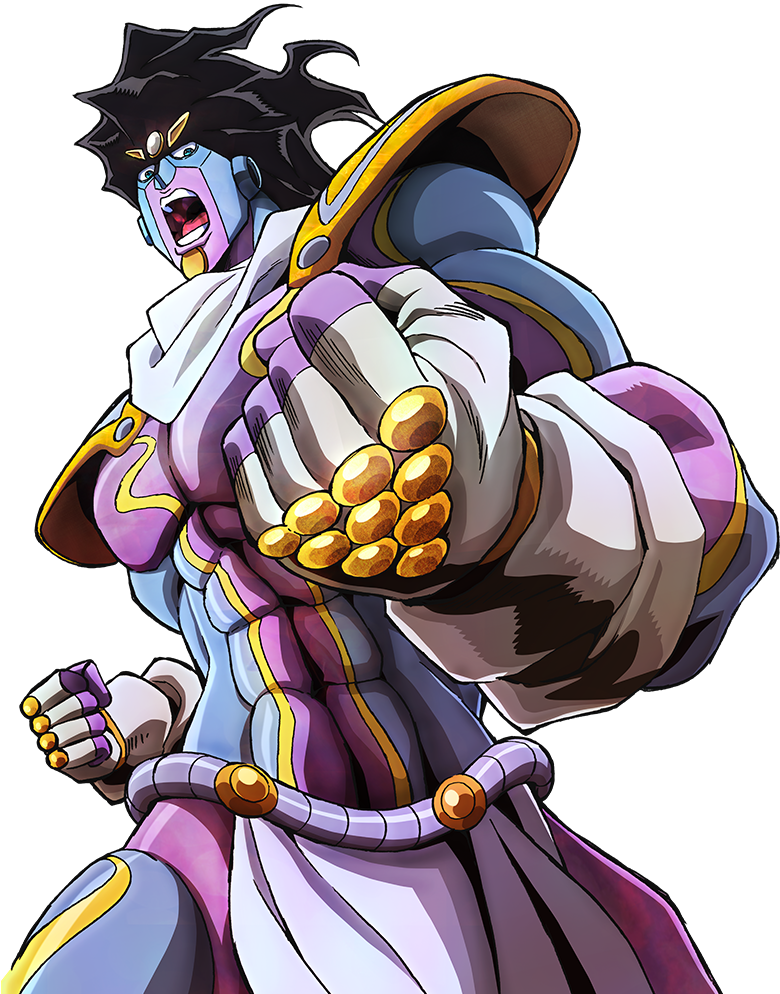 905kib, 841x1000, Sptw Key Art - Star Platinum Part 4 Clipart (841x1000), Png Download