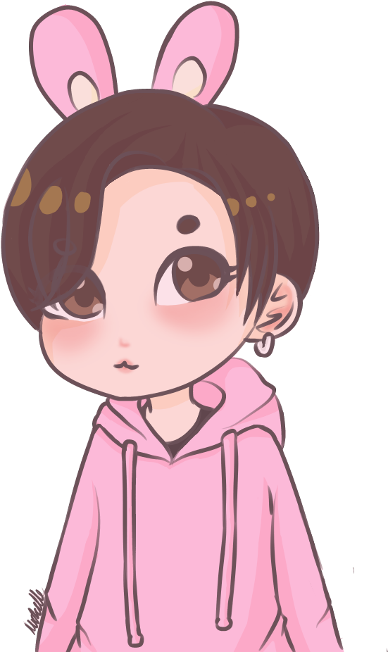 Jungkook - Cartoon Clipart (958x936), Png Download