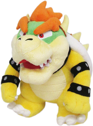 Little Buddy - Mario - Plush - Bowser - 10 Inch - Plush Bowser Clipart (640x480), Png Download