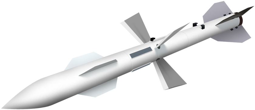 Missile Png Clipart (860x573), Png Download