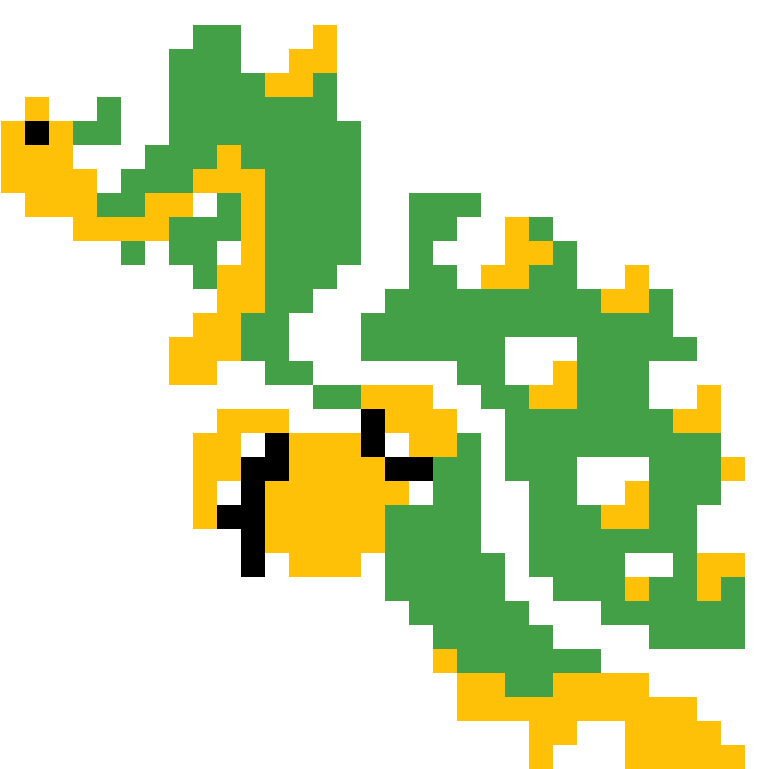 Bowser - Super Mario Bros 8 Bit Bowser Clipart (1200x1200), Png Download