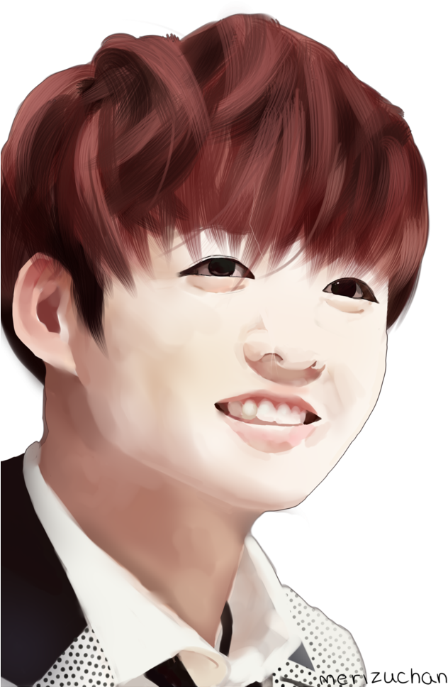 Drawing Bts Jungkook Clip Library Download - Png Download (632x968), Png Download