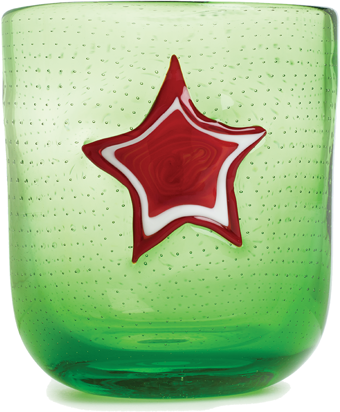 Red Star Glass-0 - Water Bottle Clipart (1000x1003), Png Download