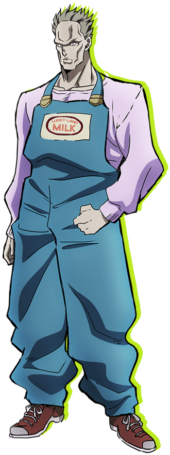 Takayuki Yamada - Angelo Jojo's Bizarre Adventure Diamond Is Unbreakable Clipart (350x937), Png Download