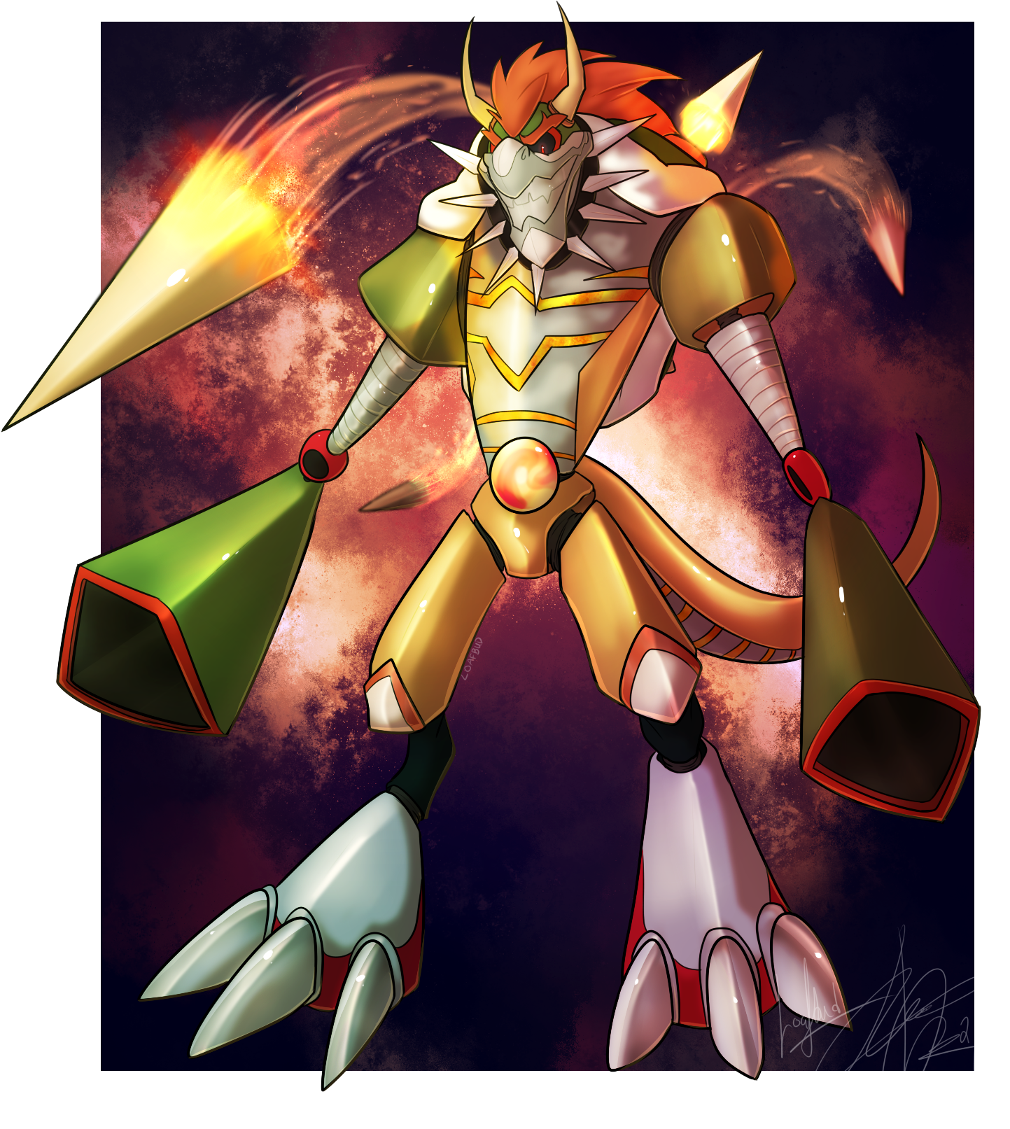 Android Bowser - Cartoon Clipart (1517x1614), Png Download