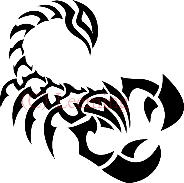 Scorpion Tattoos Png Png Image - Scorpion Tattoo Designs Png Clipart (600x597), Png Download