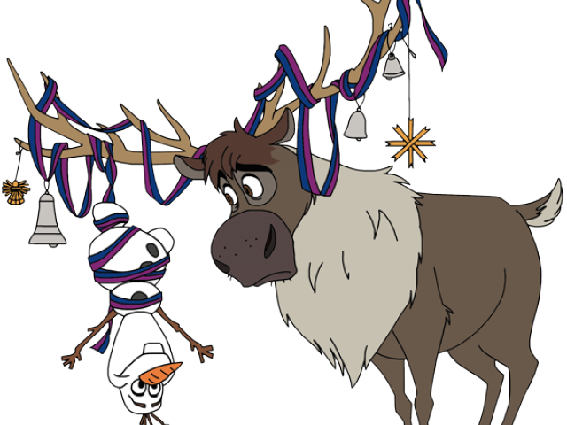 Frozen Clipart Olaf - Sven - Png Download (640x480), Png Download
