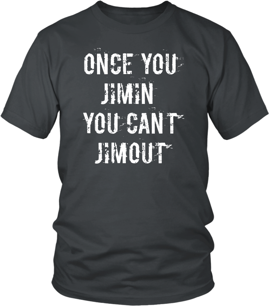 Once You Jimin T-shirt - Opengl T Shirt Clipart (1024x1024), Png Download