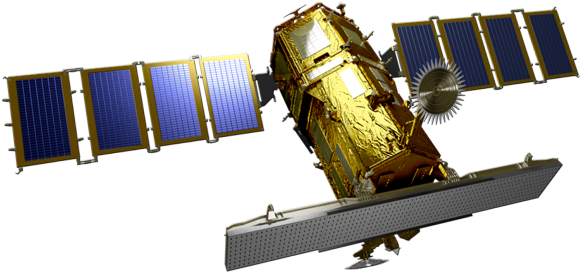Satellite Type - Kompsat 5 Clipart (601x555), Png Download