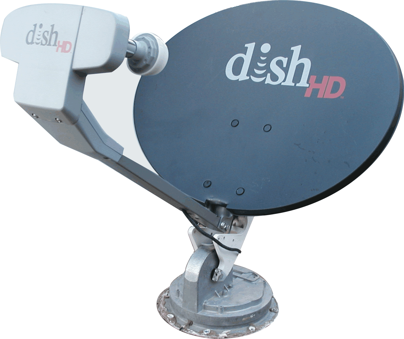 Rv Dish Conversion - Dish Network Clipart (1298x1089), Png Download