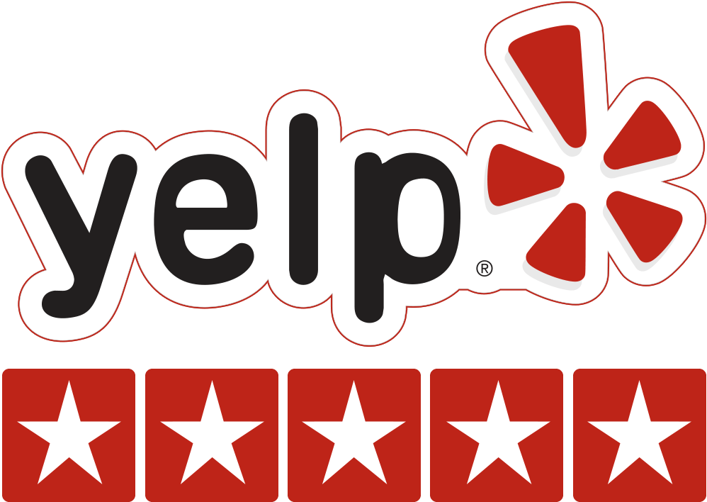 Yelp Reviews Warranty Quote - Yelp 5 Star Logo Clipart (1000x715), Png Download