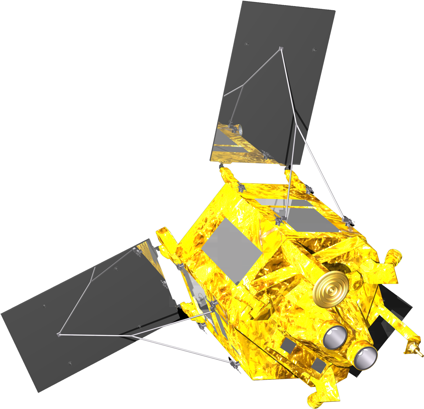Satellite In Space - Spot 6 Satellite Png Clipart (2300x1725), Png Download