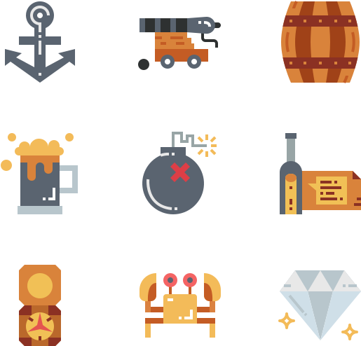 Pirate Clipart (600x564), Png Download