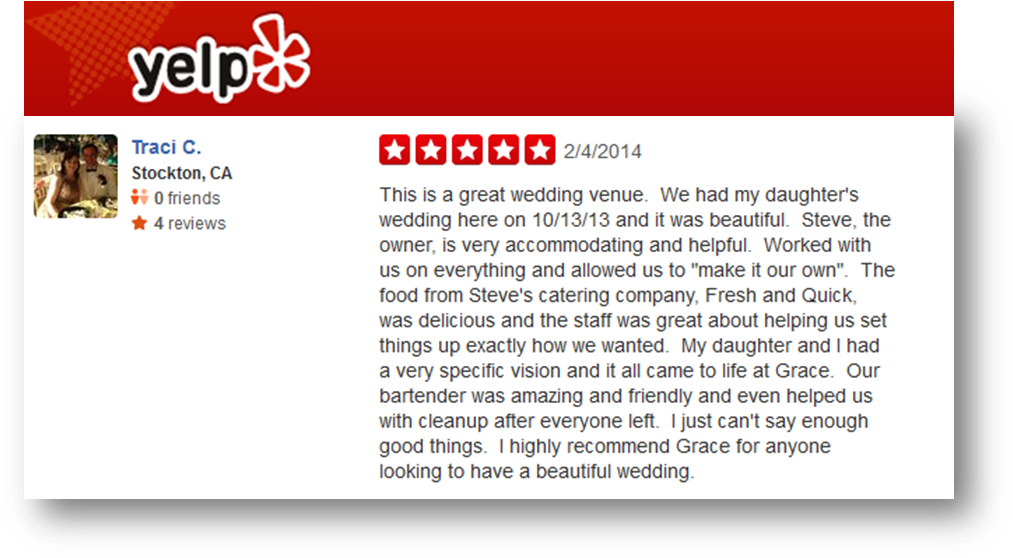 Grace Vineyards Yelp Review - Yelp Clipart (1027x563), Png Download