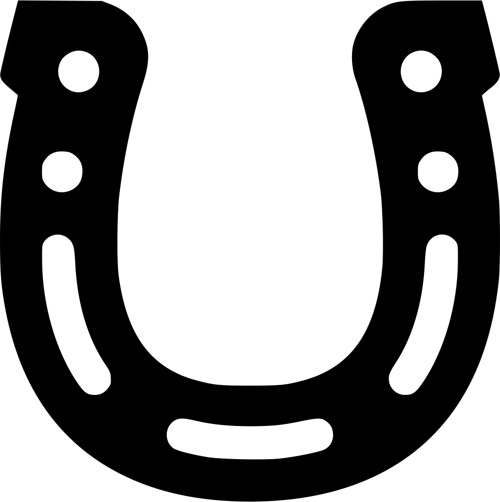 Horseshoe - Horseshoe Png Clipart (980x984), Png Download