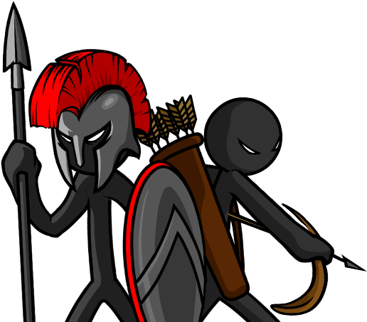 Best Online Stick Figure Movies And Stick Games, With - Stick War Legacy Png Clipart (525x1000), Png Download
